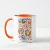 Christlicher Erntedank Tasse (Links)