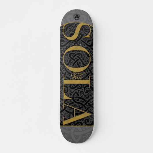 CHRISTLICHER FAITH ALONE SOLA SKATEBOARD (Vorne)