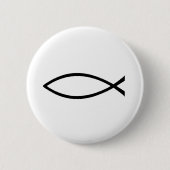 Christlicher Fang Button (Vorderseite)