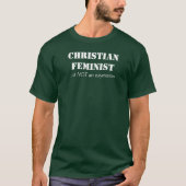 Christlicher Feminist T-Shirt (Vorderseite)
