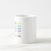 Christlicher Fisch Kaffeetasse (Mittel)