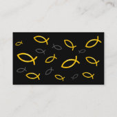 Christlicher Fisch | Pastor Visitenkarte (Rückseite)