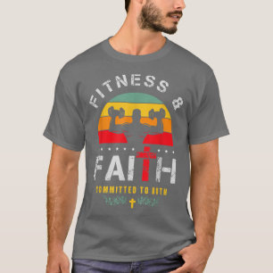 Christlicher Fitnessraum und Jesus Gym für den Gla T-Shirt