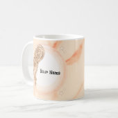 Christlicher Flügelengel Kaffeetasse (Vorderseite Links)