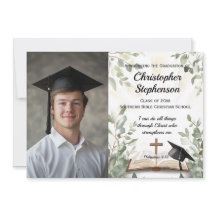 Christlicher Foto Verse Abschluss