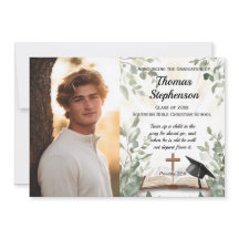 Christlicher Foto Verse Abschluss