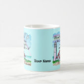 Christlicher Freuden Leuchtturm Kaffeetasse (Mittel)