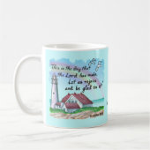 Christlicher Freuden Leuchtturm Kaffeetasse (Links)