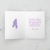 Christlicher Freundschafts-Gruß Karte (Innenseite)