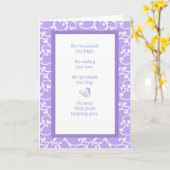 Christlicher Freundschafts-Gruß Karte (Gelbe Blume)