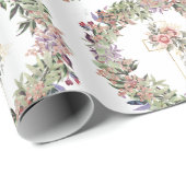 Christlicher Gardinenkranz Geschenkpapier (Rolleneckpunkt)