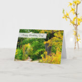 Christlicher Geburtstag Vater Vater-Schrift Karte (Gelbe Blume)