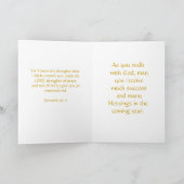 Christlicher Geburtstags-Gruß Karte (Innenseite)