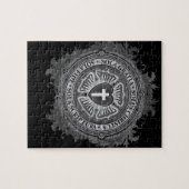 Christlicher Geschenk Luther Rose Puzzle (Horizontal)