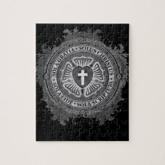 Christlicher Geschenk Luther Rose Puzzle