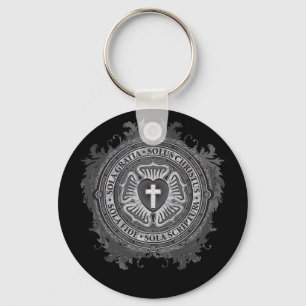 Christlicher Geschenk Luther Rose Schlüsselanhänger