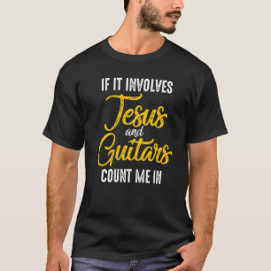 Christlicher Gitarrist-Kirchenanbeter Gitarrist T-Shirt