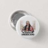 Christlicher Glaube an die katholische Kirche Button (Vorne & Hinten)