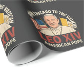 Christlicher Glaube an die katholische Kirche Geschenkpapier (Rolleneckpunkt)