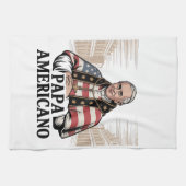 Christlicher Glaube an die katholische Kirche Geschirrtuch (Horizontal)