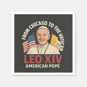 Christlicher Glaube an die katholische Kirche Serviette