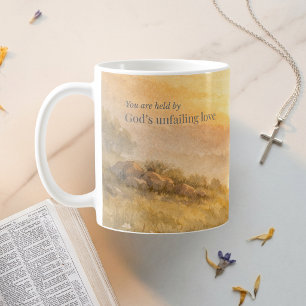 Christlicher Glaube an Gottes unvergängliche Liebe Kaffeetasse