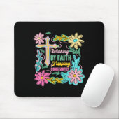 Christlicher Glaube beim Gehen, ständig stolpernd Mousepad (Mit Mouse)