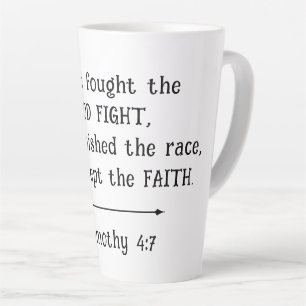 Christlicher Glaube bewahrt - Geschenk für Pastore Milchtasse