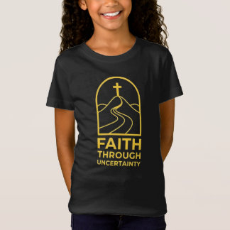 Christlicher Glaube durch Unsicherheit Cross Hill T-Shirt