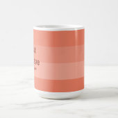 Christlicher Glaube glaubt Bibel Verse Lachs Kaffeetasse (Mittel)