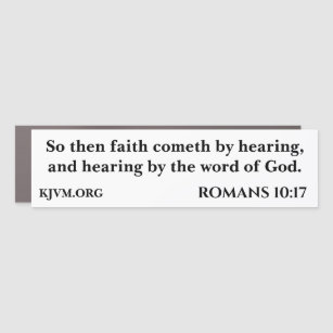 Christlicher Glaube Gottes Wort Römer Bibelverse Auto Magnet