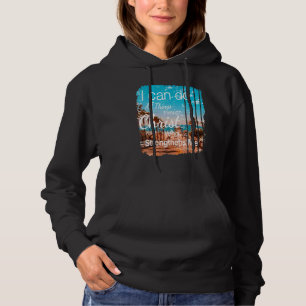 Christlicher Glaube in Christus Ich kann alle Ding Hoodie