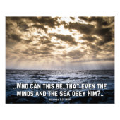 Christlicher Glaube, Inspiration, beruhigt er den  Fotodruck (Vorne)