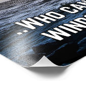 Christlicher Glaube, Inspiration, beruhigt er den  Fotodruck (Ecke)