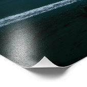 Christlicher Glaube, Inspiration, Frieden im Sturm Fotodruck (Ecke)