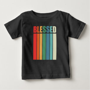 Christlicher Glaube Inspiration Zitat: Gesegnet Vi Baby T-shirt