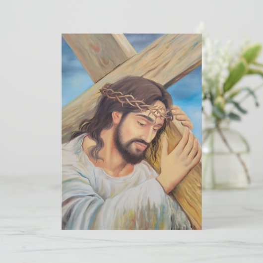 Christlicher Glaube Jesus Christus (Stehend Vorderseite)