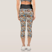Christlicher Glaube Jesus Christus Capri Leggings (Rückseite)