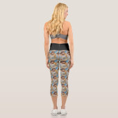 Christlicher Glaube Jesus Christus Capri Leggings (Rückseite)