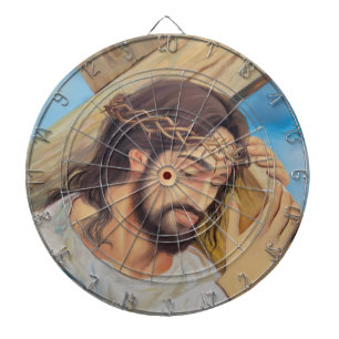 Christlicher Glaube Jesus Christus Dartscheibe