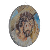 Christlicher Glaube Jesus Christus Dartscheibe (Vorderseite Links)