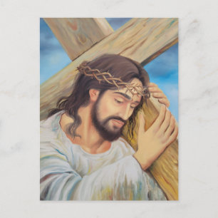 Christlicher Glaube Jesus Christus Feiertagspostkarte