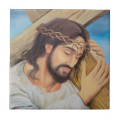 Christlicher Glaube Jesus Christus Fliese (Vorderseite)