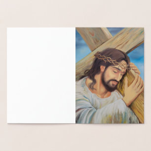 Christlicher Glaube Jesus Christus Folienkarte