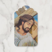 Christlicher Glaube Jesus Christus Geschenkanhänger (Rückseite)
