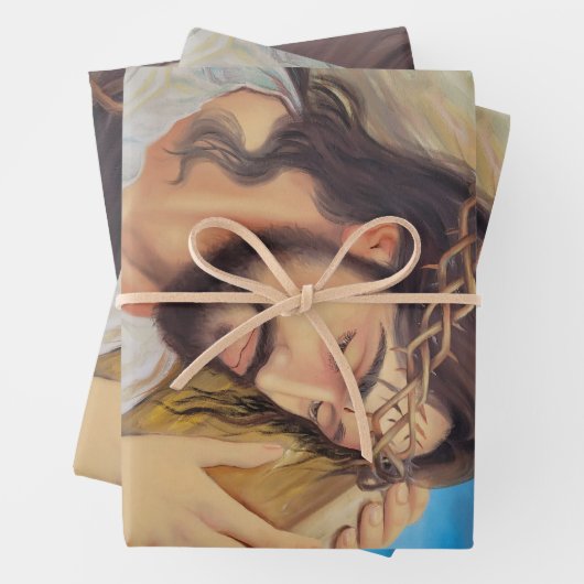 Christlicher Glaube Jesus Christus Geschenkpapier Set (Beispiel)