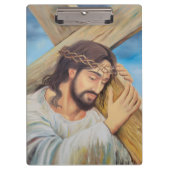 Christlicher Glaube Jesus Christus Klemmbrett (Vorderseite)