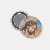 Christlicher Glaube Jesus Christus Magnet (Vorderseite/Rückseite)