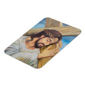 Christlicher Glaube Jesus Christus Magnet (Linke Seite)