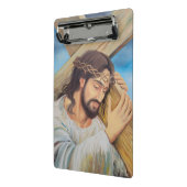 Christlicher Glaube Jesus Christus Mini Klemmbrett (Gewinkelt2)